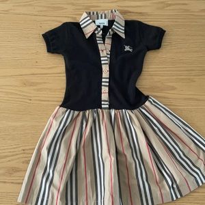 Girls Burberry Dress